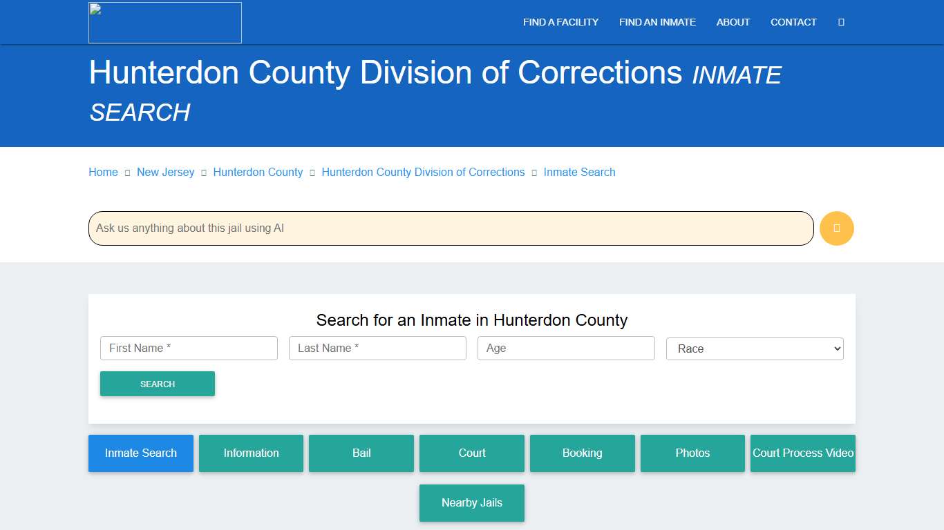 Hunterdon County Inmate Search & Roster Find Inmates NJ